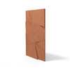 Płyta betonowa na ścianę 3D PB05B 1200x600x48, terakota CL01, wzór B, beton architektoniczny