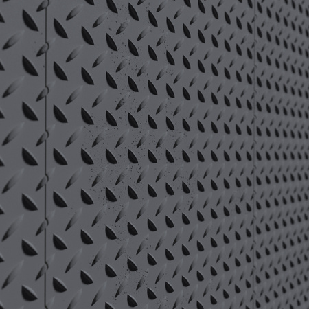 Płyta betonowa na ścianę 3D PB54 1350x600x15, czarny B15, beton architektoniczny