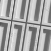 Płyta betonowa na ścianę 3D PB51 800x410x20, jasnoszary S50, beton architektoniczny