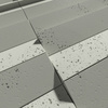 Płyta betonowa na ścianę 3D PB69 5x22,6x2, pistacjowy CL08, beton architektoniczny