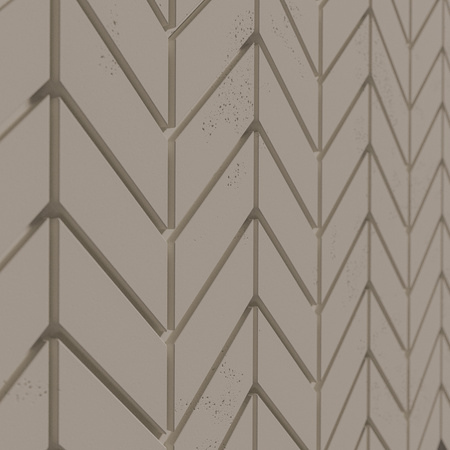 Płyta betonowa na ścianę 3D PB46 939x600x25, szarobeżowy CL05, beton architektoniczny