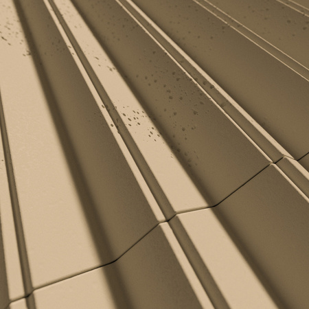 Płyta betonowa na ścianę 3D PB65 1350x480x32, miodowy CL03, beton architektoniczny