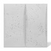 Płyta betonowa na ścianę 3D PB20 600x600x40, jasnoszary S50, beton architektoniczny