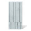 Płyta betonowa na ścianę 3D PB13 1200x600x40, jasny błękit CL06, beton architektoniczny