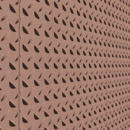 Płyta betonowa na ścianę 3D PB54 1350x600x15, brudny róż CL07, beton architektoniczny