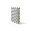 Płyta betonowa na ścianę 3D PB48 935x600x25, pistacjowy CL08, beton architektoniczny