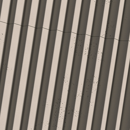 Płyta betonowa na ścianę 3D PB64 1350x480x30, kaszmirowy CL04, beton architektoniczny