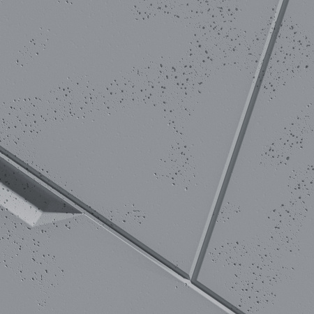 Płyta betonowa na ścianę 3D PB18B 1200x600x38, antracytowy B08; wzór B, beton architektoniczny