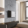 Płyta betonowa na ścianę 3D PB18 1200x600x38, szary S96, beton architektoniczny