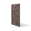 Płyta betonowa na ścianę 3D PB27 1200x600x35, czekoladowy CL02, beton architektoniczny