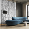 Płyta betonowa na ścianę 3D PB27 1200x600x35, jasnoszary S50, beton architektoniczny