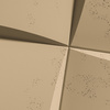 Płyta betonowa na ścianę 3D PB20 600x600x40, miodowy CL03, beton architektoniczny