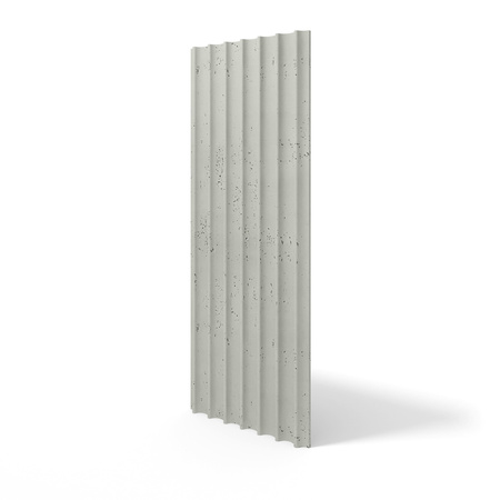 Płyta betonowa na ścianę 3D PB60 1350x520x35, pistacjowy CL08, beton architektoniczny