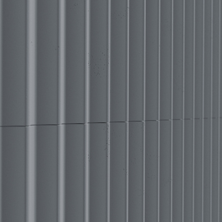 Płyta betonowa na ścianę 3D PB60 1350x520x35, antracytowy B08, beton architektoniczny