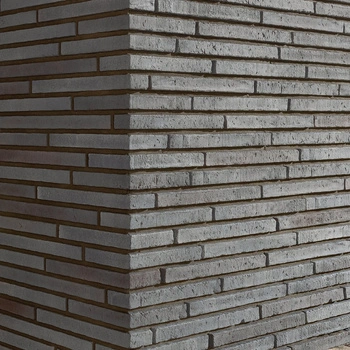 Narożnik do cegły betonowej long Puro Bruma ciemnoszary 250/100x40x20