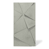 Płyta betonowa na ścianę 3D PB05C 1200x600x48, zgaszona zieleń CL09, wzór C, beton architektoniczny