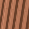 Płyta betonowa na ścianę 3D PB40 1350x510x30, terakota CL01, beton architektoniczny