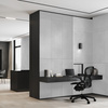 Płyta betonowa na ścianę 3D PB38 1350x480x30, jasnoszary S50, beton architektoniczny
