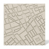Płyta betonowa na ścianę 3D PB71F 600x600x22, kość słoniowa KS; wzór F, beton architektoniczny