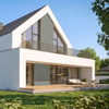 Płyta betonowa na ścianę 3D PB51 800x410x20, zgaszona zieleń CL09, beton architektoniczny