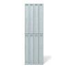 Płyta betonowa na ścianę 3D PB66A 1350x430x22, jasny błękit CL06; wzór A, beton architektoniczny