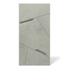 Płyta betonowa na ścianę 3D PB18B 1200x600x38, zgaszona zieleń CL09; wzór B, beton architektoniczny