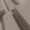 Płyta betonowa na ścianę 3D PB13 1200x600x40, szarobeżowy CL05, beton architektoniczny