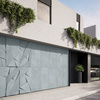 Płyta betonowa na ścianę 3D PB05A 1200x600x48, jasny błękit CL06, wzór A, beton architektoniczny