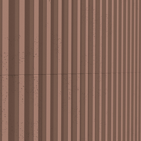 Płyta betonowa na ścianę 3D PB39 1350x490x30, brudny róż CL07, beton architektoniczny