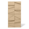Płyta betonowa na ścianę 3D PB09 1200x600x45, miodowy CL03, beton architektoniczny