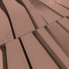 Płyta betonowa na ścianę 3D PB03 1000x500x32, brudny róż CL07, beton architektoniczny