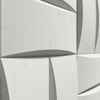 Płyta betonowa na ścianę 3D PB20 600x600x40, zgaszona biel B0, beton architektoniczny