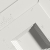 Płyta betonowa na ścianę 3D PB21 1050x600x45, zgaszona biel B0, beton architektoniczny