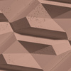 Płyta betonowa na ścianę 3D PB02 448x200x40, brudny róż CL07, beton architektoniczny
