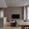Płyta betonowa na ścianę 2D PA01 600x300x10, czekoladowy CL02, beton architektoniczny