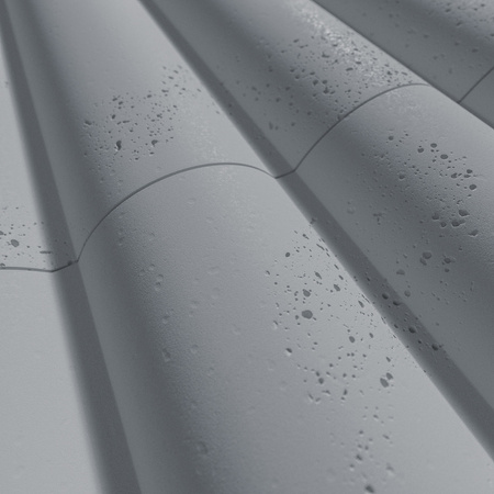 Płyta betonowa na ścianę 3D PB61 1350x500x37, antracytowy B08, beton architektoniczny