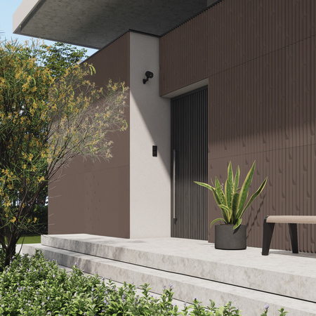 Płyta betonowa na ścianę 3D PB62 1350x480x35, czekoladowy CL02, beton architektoniczny
