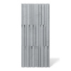 Płyta betonowa na ścianę 3D PB42 1350x600x30, szary S96, beton architektoniczny