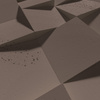 Płyta betonowa na ścianę 3D PB16 600x600x40, czekoladowy CL02, beton architektoniczny