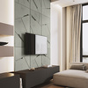Płyta betonowa na ścianę 3D PB18 1200x600x38, pistacjowy CL08, beton architektoniczny