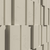 Płyta betonowa na ścianę 3D PB13 1200x600x40, kość słoniowa KS, beton architektoniczny
