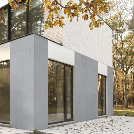 Płyta betonowa na ścianę 3D PB37 1350x600x12, szary S96, beton architektoniczny