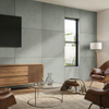Płyta betonowa na ścianę 2D PA03 600x600x10, zgaszona zieleń CL09, beton architektoniczny