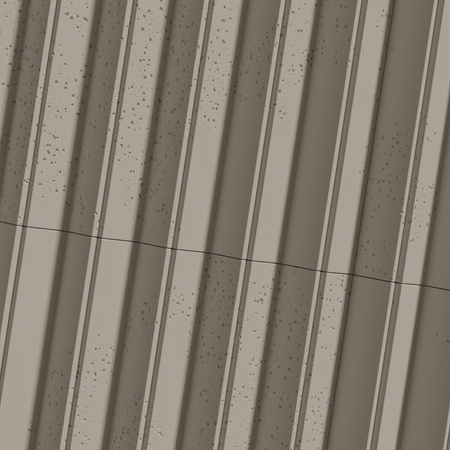 Płyta betonowa na ścianę 3D PB65 1350x480x32, szarobeżowy CL05, beton architektoniczny