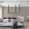 Płyta betonowa na ścianę 3D PB57 1350x460x30, kaszmirowy CL04, beton architektoniczny