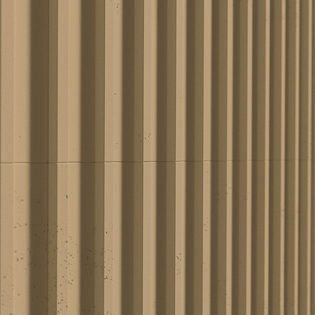 Płyta betonowa na ścianę 3D PB40 1350x510x30, miodowy CL03, beton architektoniczny