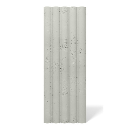 Płyta betonowa na ścianę 3D PB61 1350x500x37, pistacjowy CL08, beton architektoniczny