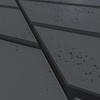 Płyta betonowa na ścianę 3D PB43 1210x500x25, czarny B15, beton architektoniczny