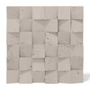 Płyta betonowa na ścianę 3D PB16 600x600x40, kaszmirowy CL04, beton architektoniczny