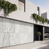 Płyta betonowa na ścianę 3D PB05A 1200x600x48, zgaszona biel B0, wzór A, beton architektoniczny